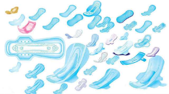 客戶買了紫光手電驗熒光劑,先拿面膜大姨媽巾開刀